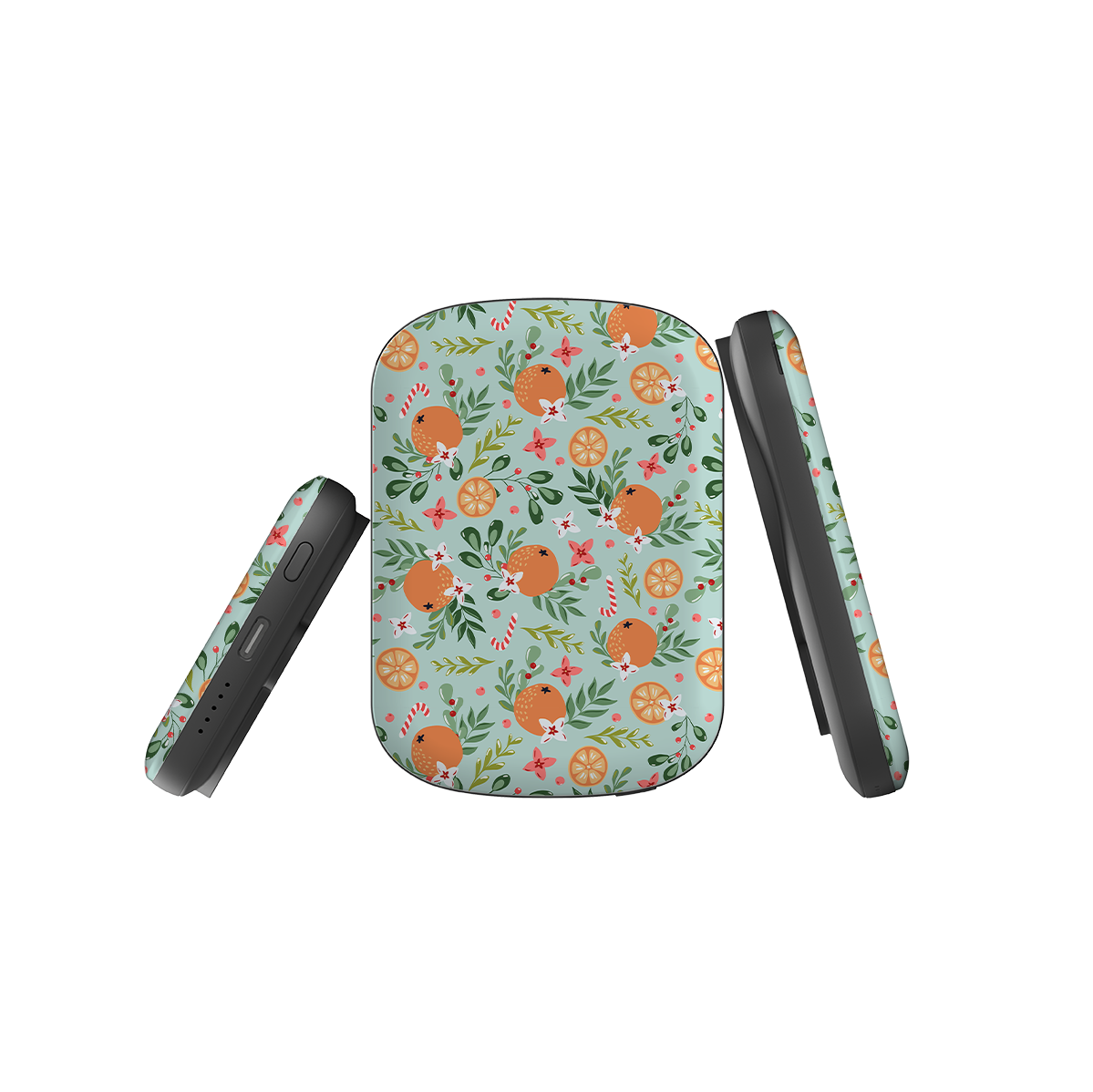 MagSafe Power Bank - Oranges and Candy Canes