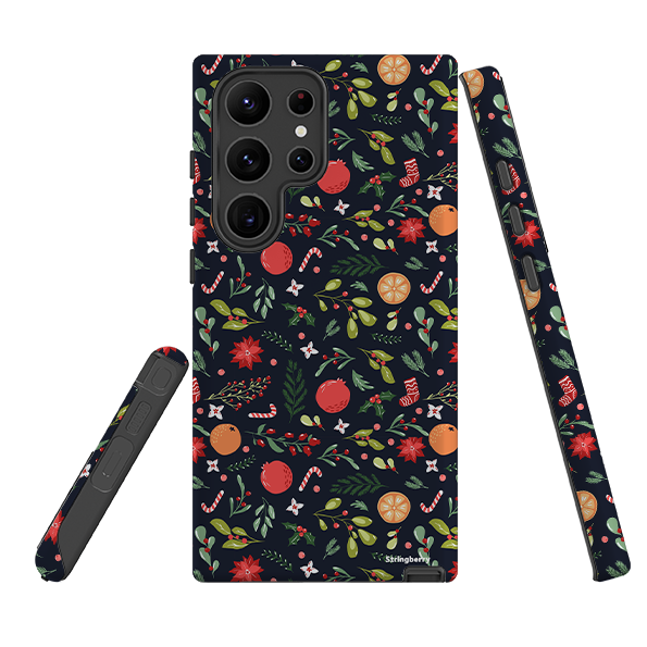 Samsung Tough Case - Oranges and Candy Canes II