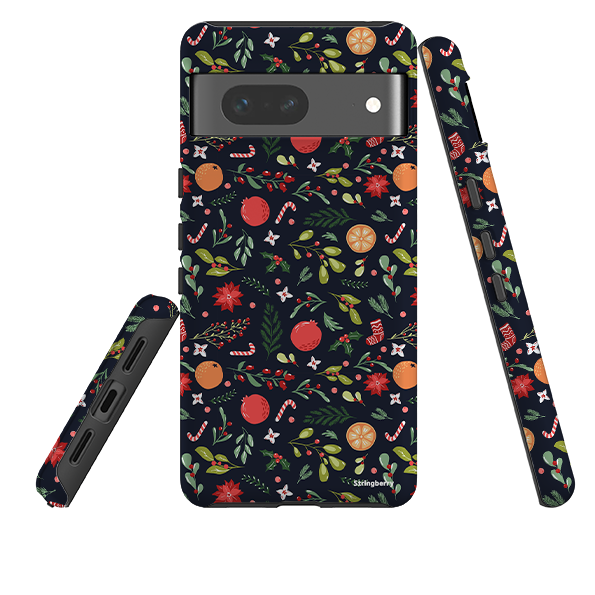 Google Tough Case -  Oranges and Candy Canes II