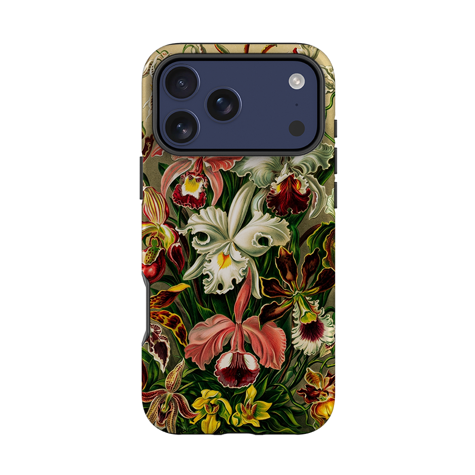 iPhone Tough Case - Orchid Floral