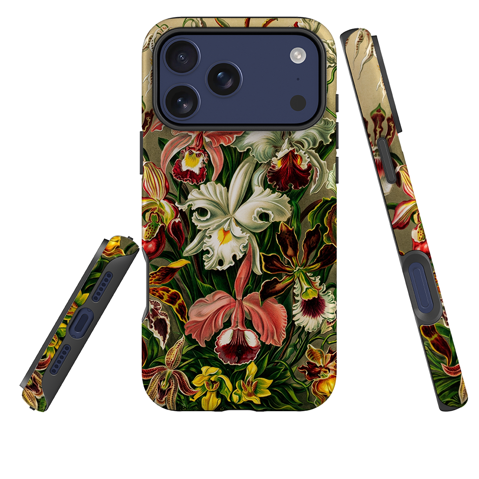 iPhone MagSafe Tough Case - Orchid Floral