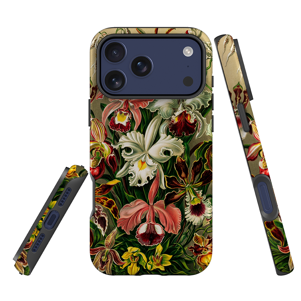 iPhone Tough Case - Orchid Floral
