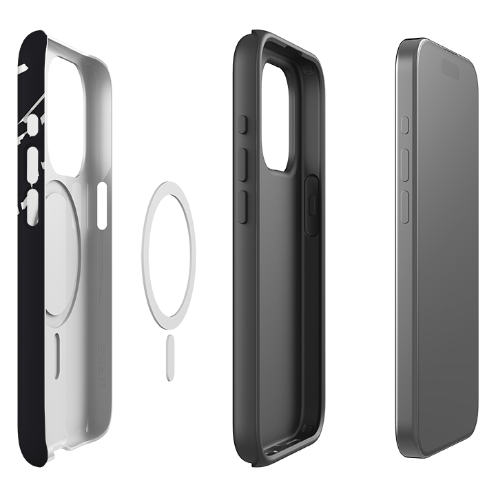 iPhone MagSafe Tough Case - Palm Moon Silhouette By Kitty Joseph