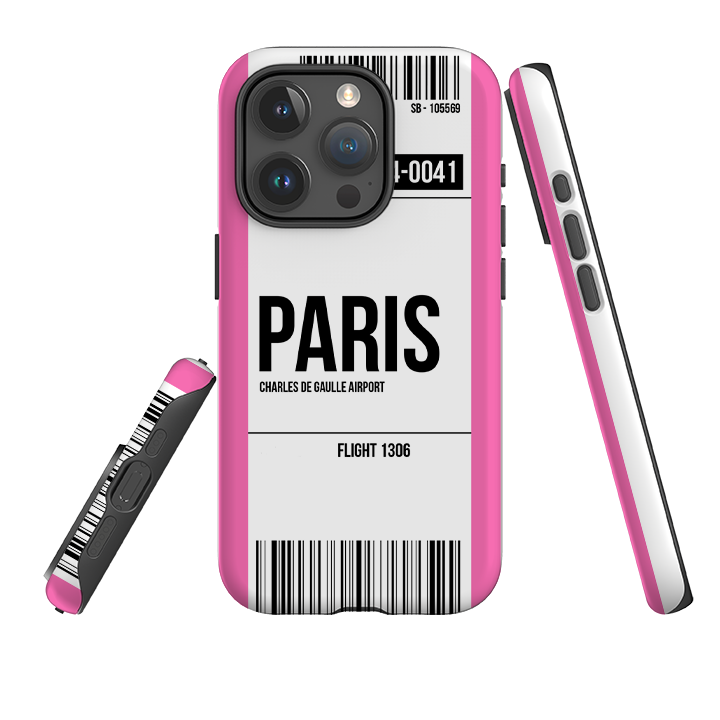 iPhone Tough Case - Paris Pink