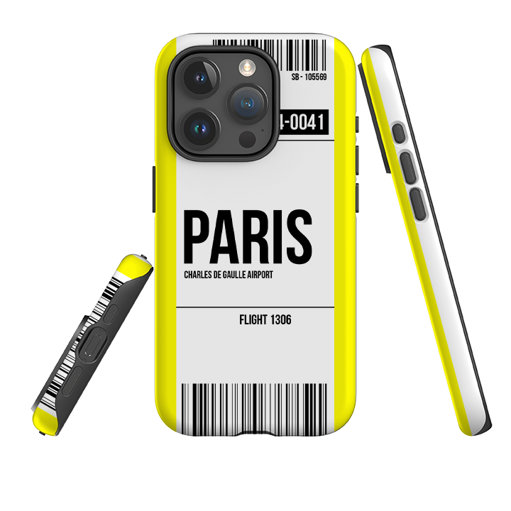 iPhone Tough Case - Paris Yellow