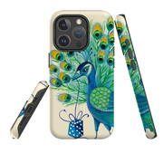 iPhone MagSafe Tough Case -  Peacock Present By Caroline Bonne Muller
