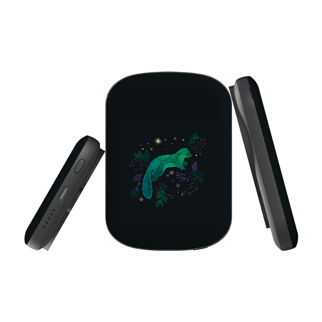 MagSafe Power Bank - Pine Marten By Anna Stead