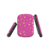 MagSafe Power Bank - Pink and Gold Stars