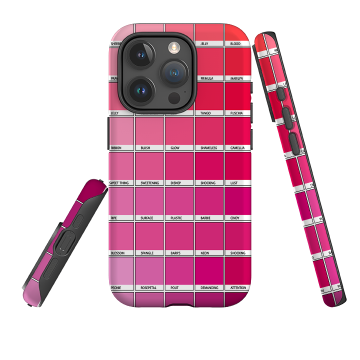 iPhone Tough Case - Pink Chromology By Kitty Joseph