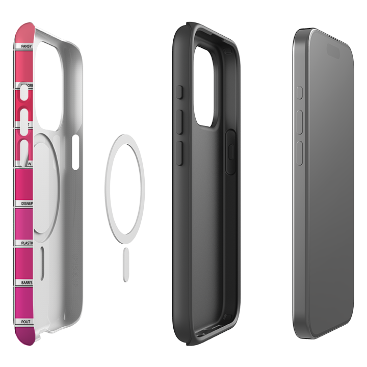 iPhone MagSafe Tough Case -  Pink Chromology By Kitty Joseph