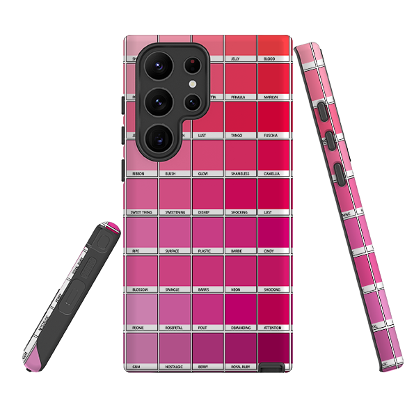 Samsung Tough Case - Pink Chromology By Kitty Joseph