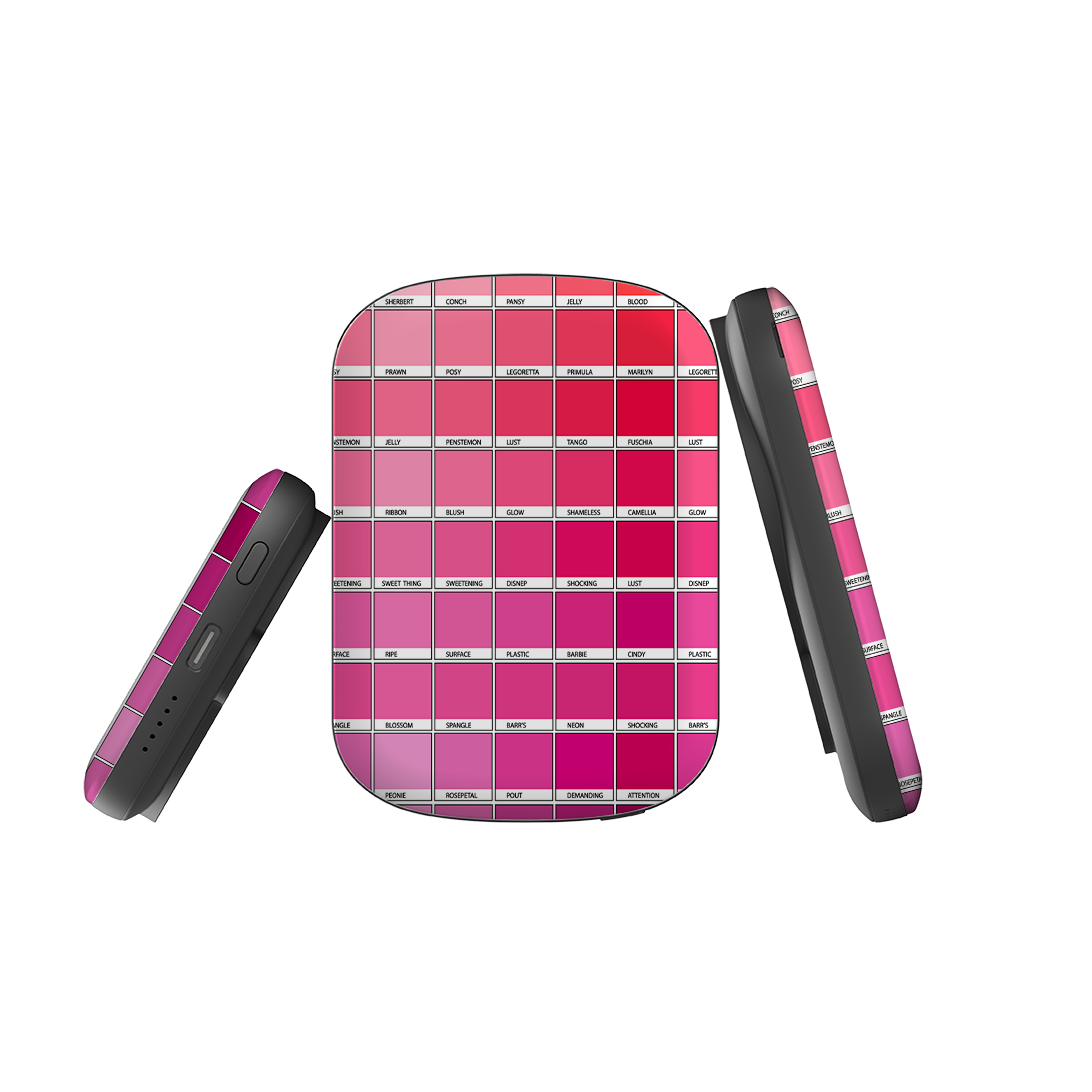 MagSafe Power Bank - Pink Chromology By Kitty Joseph