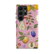 Samsung Tough Case - Pink Fruits By Catherine Rowe