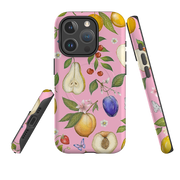 iPhone MagSafe Tough Case -  Pink Fruits By Catherine Rowe