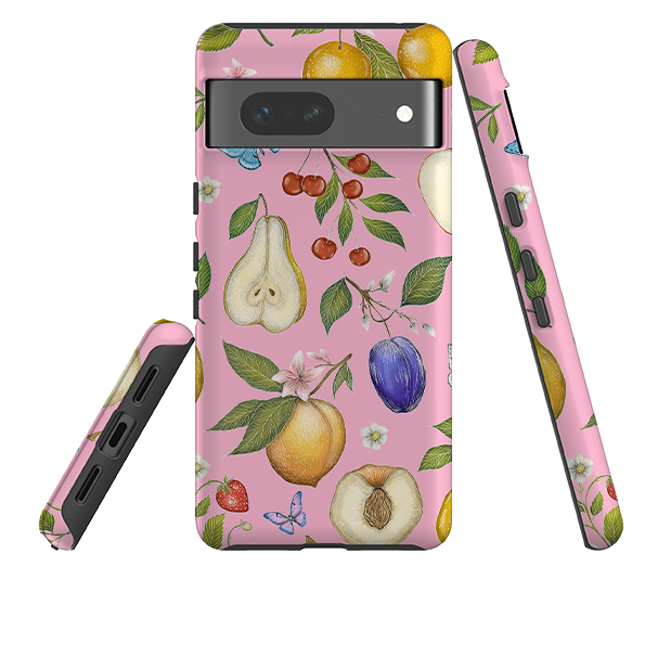 Google Tough Case -  Pink Fruits By Catherine Rowe