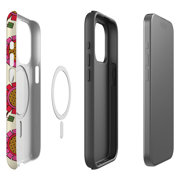 iPhone MagSafe Tough Case -  Pop Flower By Amelia Bowman