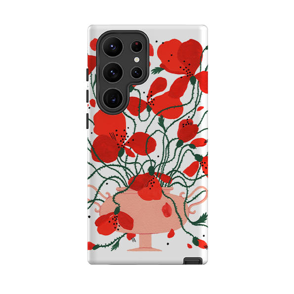 Samsung Tough Case - Poppies By Madalina Andronic