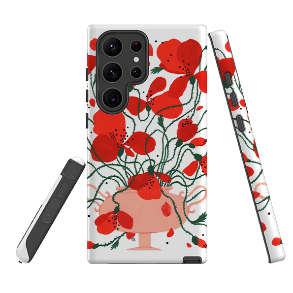 Samsung Tough Case - Poppies By Madalina Andronic