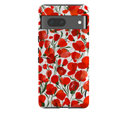 Google Tough Case -  Poppies Pattern By Madalina Andronic