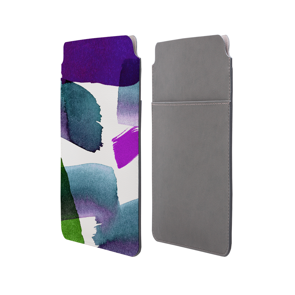 Purple Rain By Kitty Joseph Laptop, Kindle & iPad Sleeve
