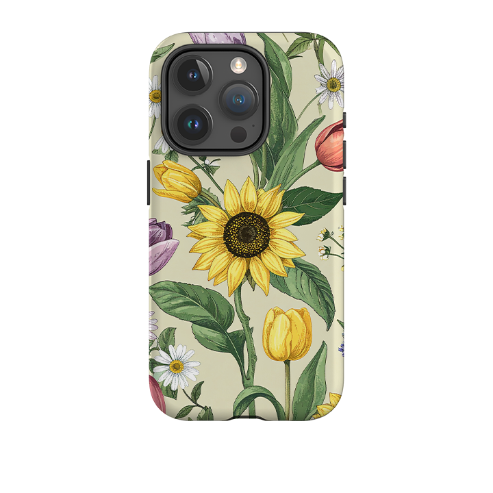 iPhone Case - Pale Sunflowers