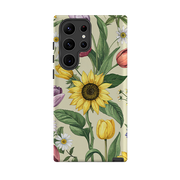 Samsung Tough  Case - Pale Sunflowers