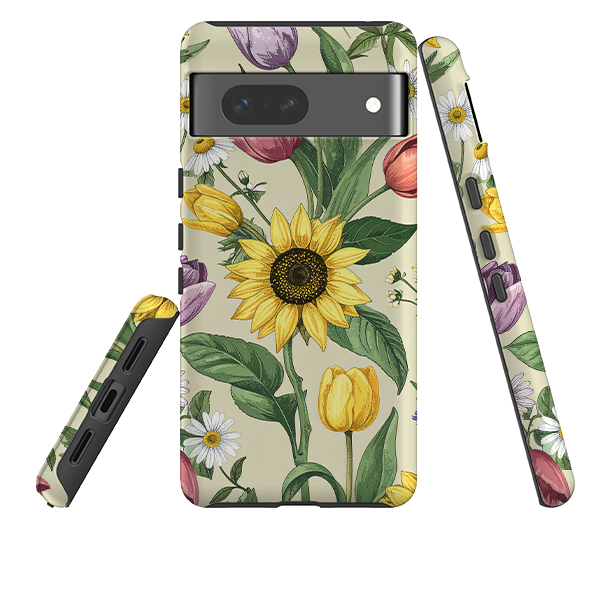 Google Tough Case - Pale Sunflowers