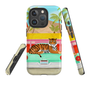 iPhone MagSafe Tough Case - Palm Motel Tiger By Bex Parkin