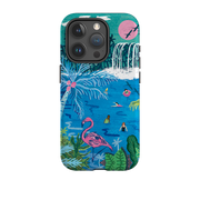 iPhone Tough Case - Palm Pool By Emma Frances Grant