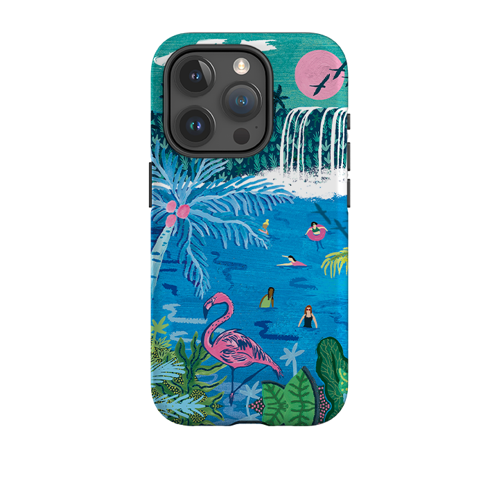 iPhone Tough Case - Palm Pool By Emma Frances Grant