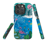iPhone MagSafe Tough Case - Palm Pool By Emma Frances Grant