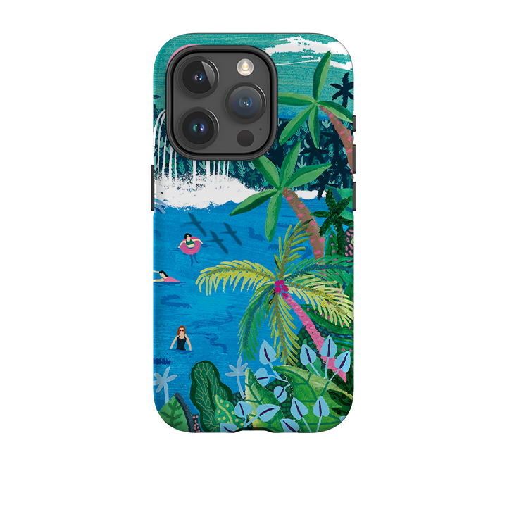 iPhone Tough Case - Palm Pool II By Emma Frances Grant