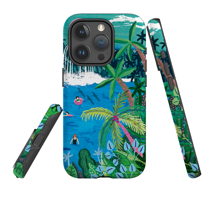 iPhone Tough Case - Palm Pool II By Emma Frances Grant