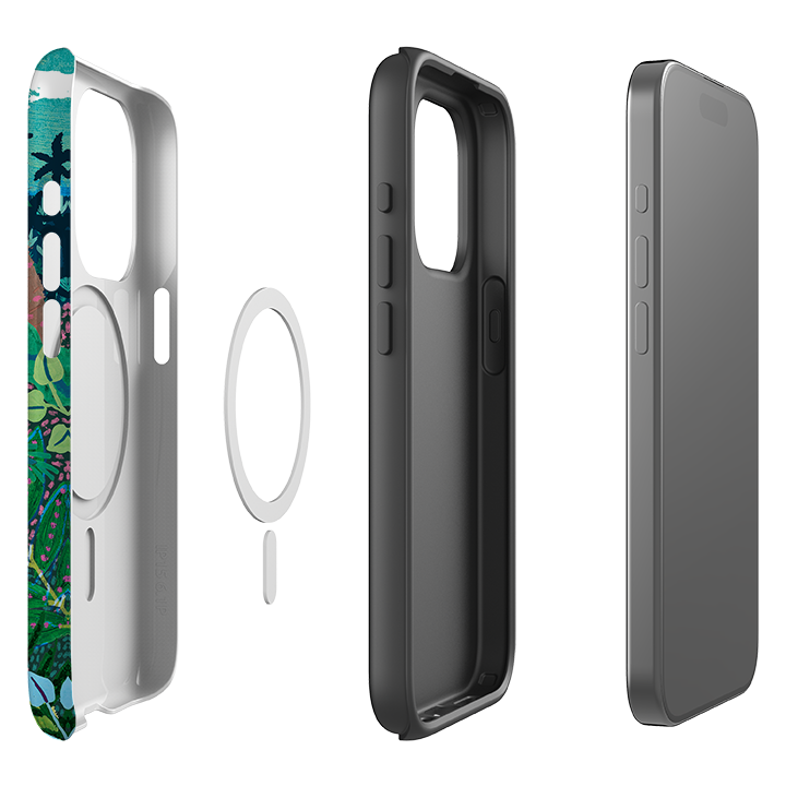 iPhone MagSafe Tough Case - Palm Pool II By Emma Frances Grant