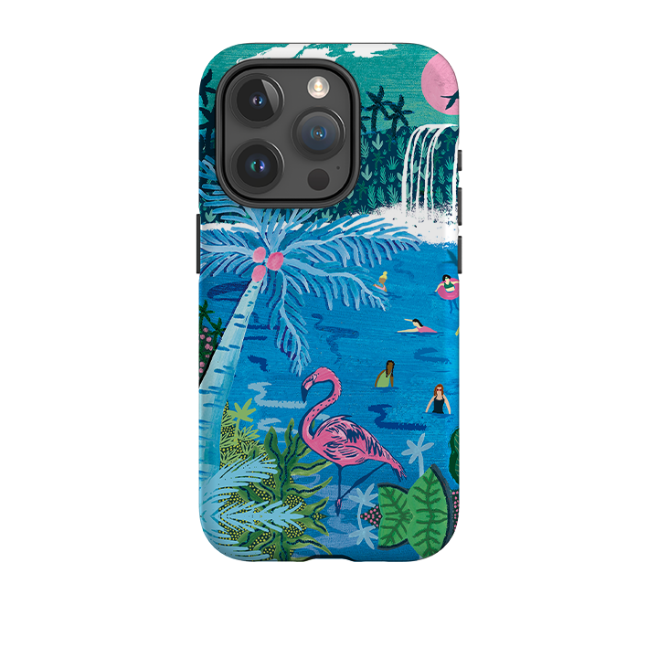 iPhone Tough Case - Palm Pool III By Emma Frances Grant