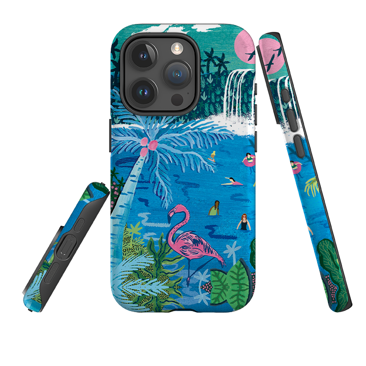 iPhone Tough Case - Palm Pool III By Emma Frances Grant