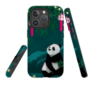 iPhone MagSafe Tough Case - Panda and Lanterns By Bex Parkin