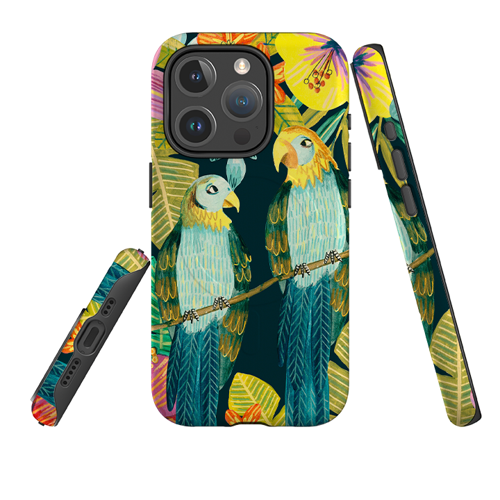 iPhone MagSafe Tough Case -  Papegaai By Caroline Bonne Muller