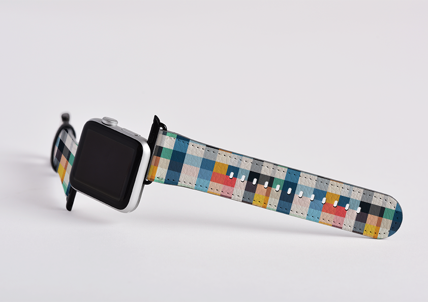 Paris Gingham Apple Watch Strap