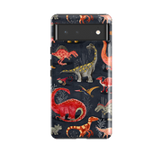 Google Tough Case -  Parisian Dinosaurs By Katherine Quinn
