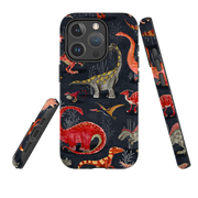 iPhone MagSafe Tough Case - Parisian Dinosaurs By Katherine Quinn