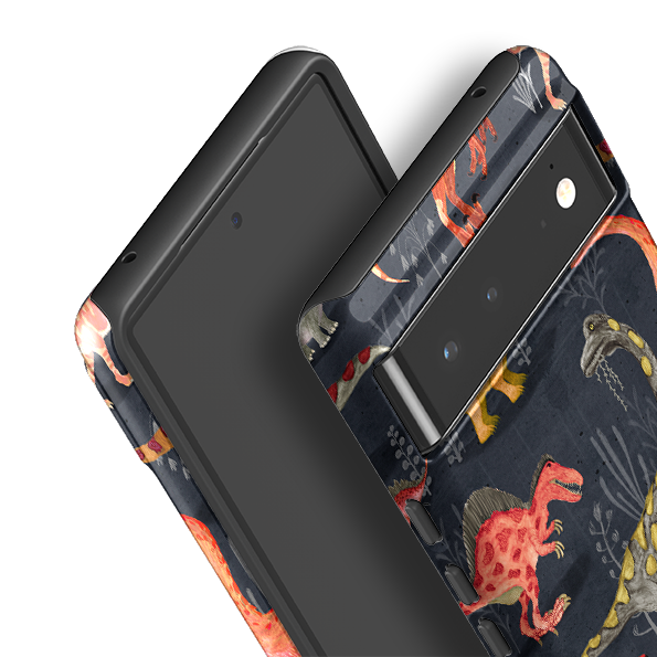 Google Tough Case -  Parisian Dinosaurs By Katherine Quinn