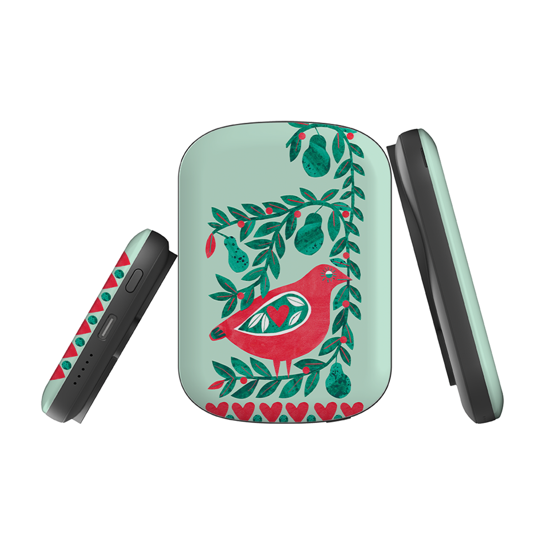 MagSafe Power Bank - Partridge With Pears By Tracey English