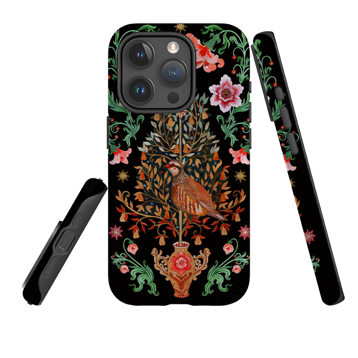 iPhone Tough  Case - Partridge Pear Tree By Maria Matos