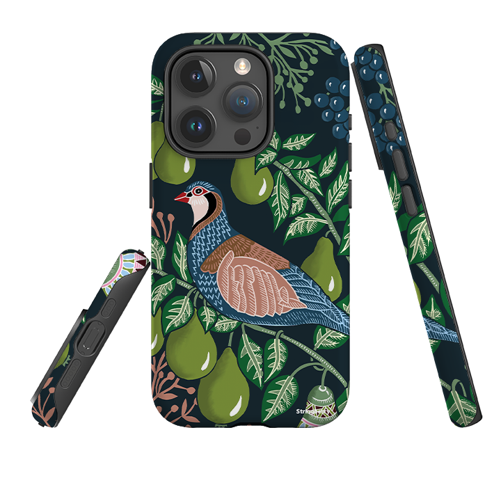 iPhone Tough Case - Partridge In Pear Tree By Kate Heiss