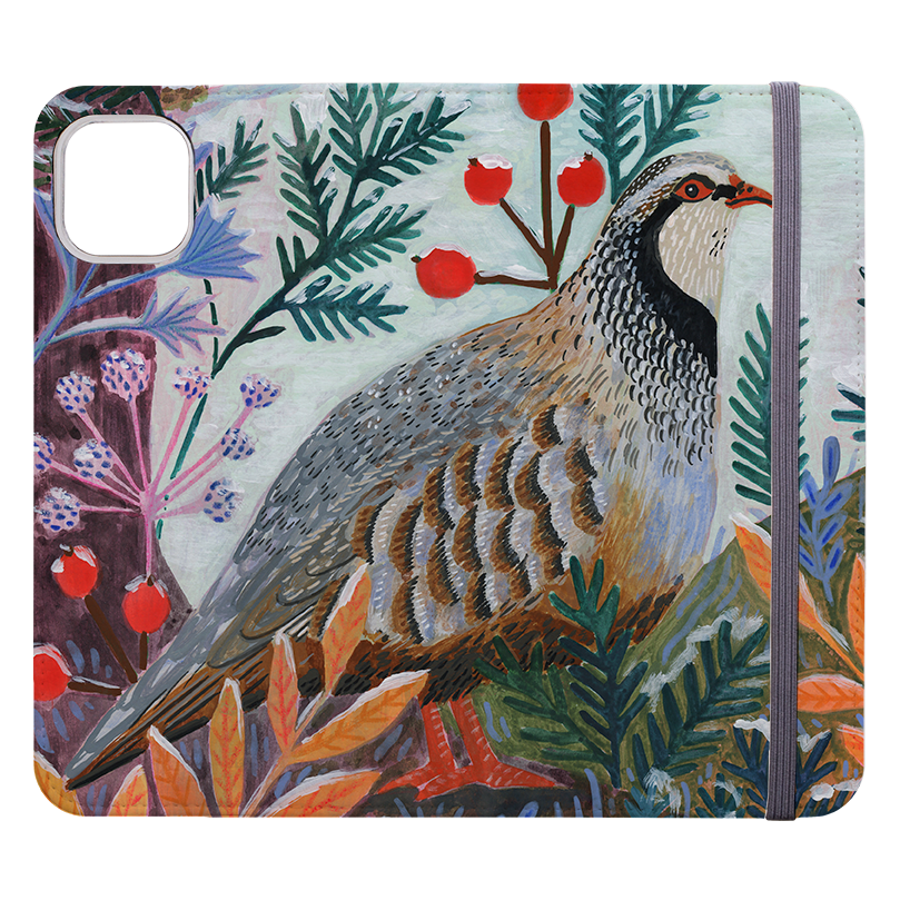 Partridge Wallet Case By Lee Foster Wilson