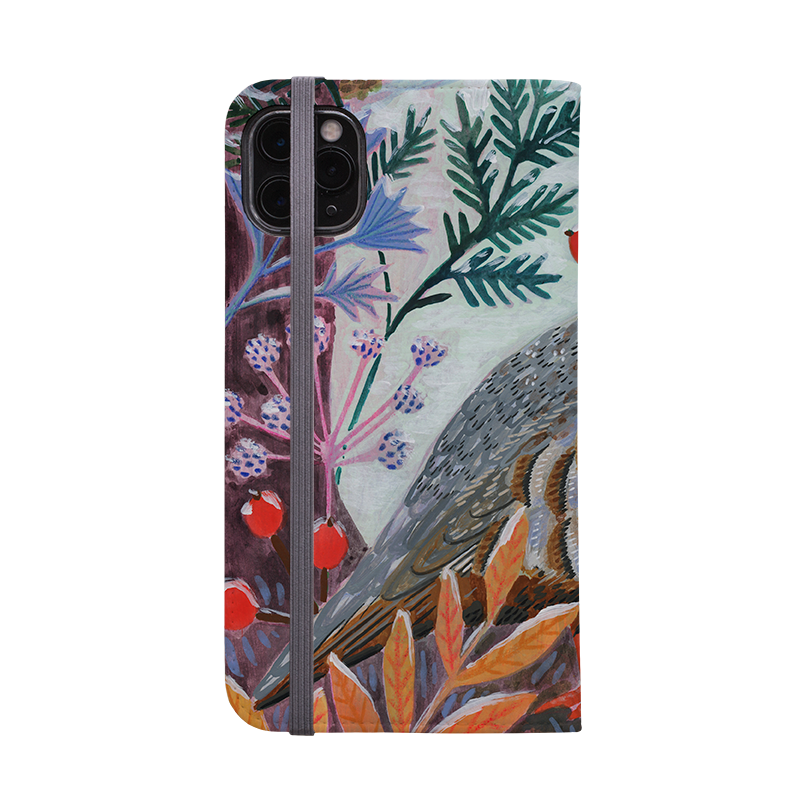 Partridge Wallet Case By Lee Foster Wilson