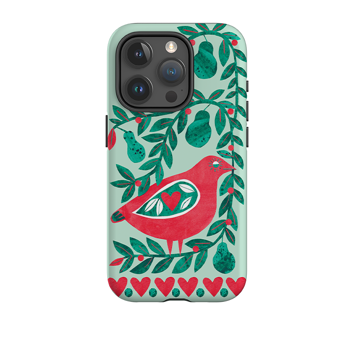 iPhone Tough Case - Partridge With Pears By Tracey English