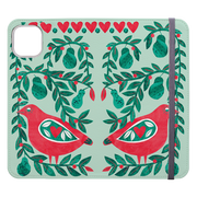 Partridge With Pears Wallet Case By Tracey English