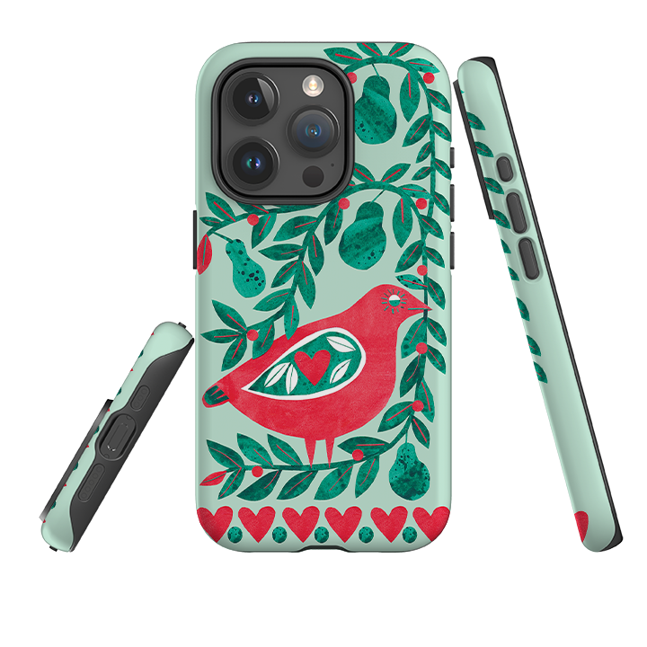 iPhone Tough Case - Partridge With Pears By Tracey English